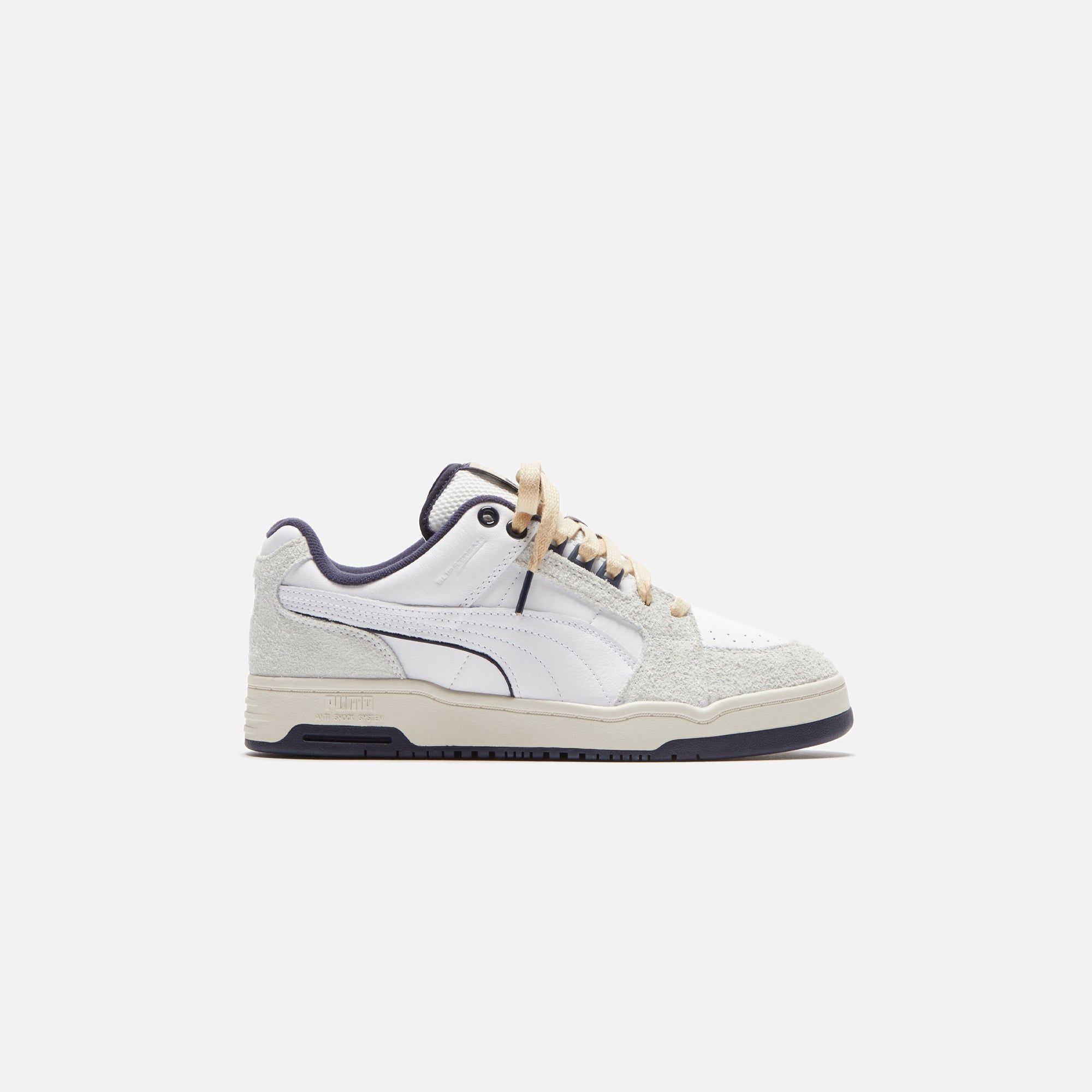 Puma Slipstream Lo Service Line - Puma White / New Navy sold by Kith