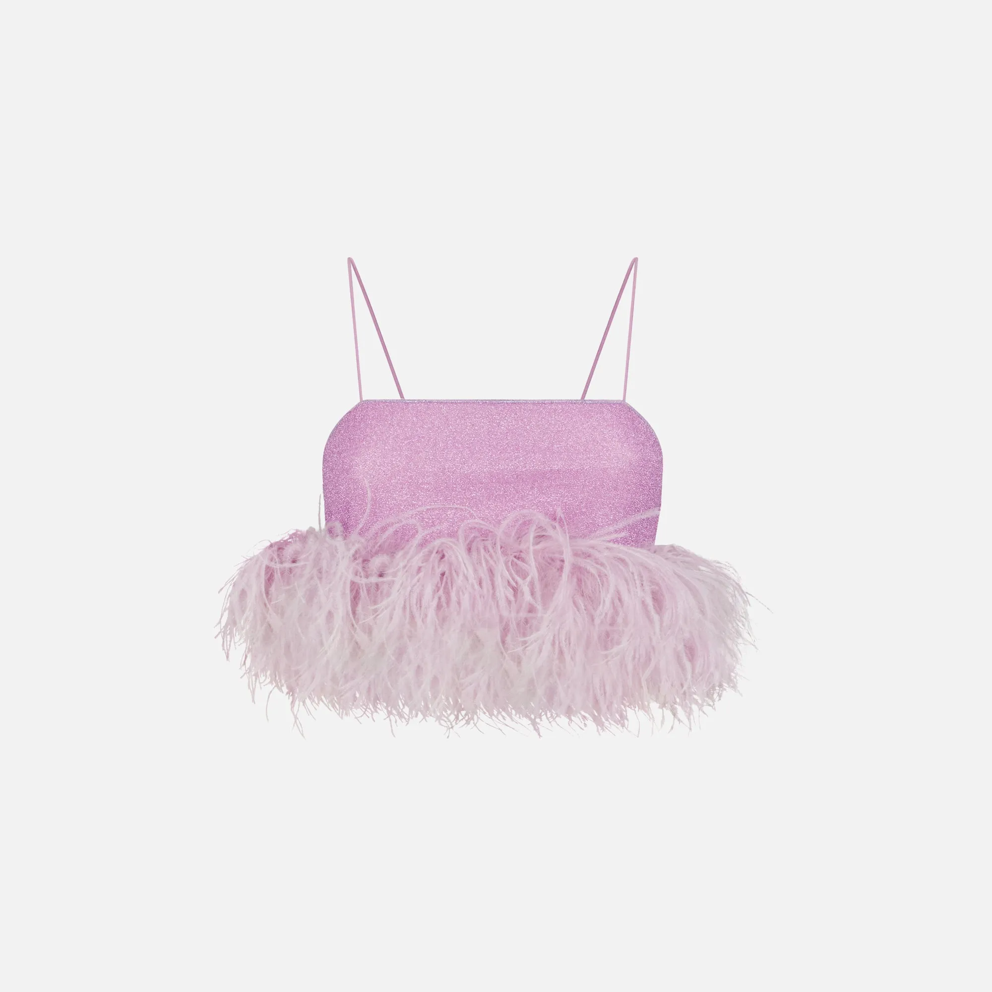 Oseree Lumiere Plumage Top - Glicine sold by Kith