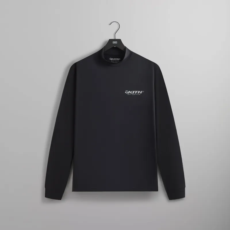 Kith for TaylorMade Scratch Mock Neck - Black sold by Kith