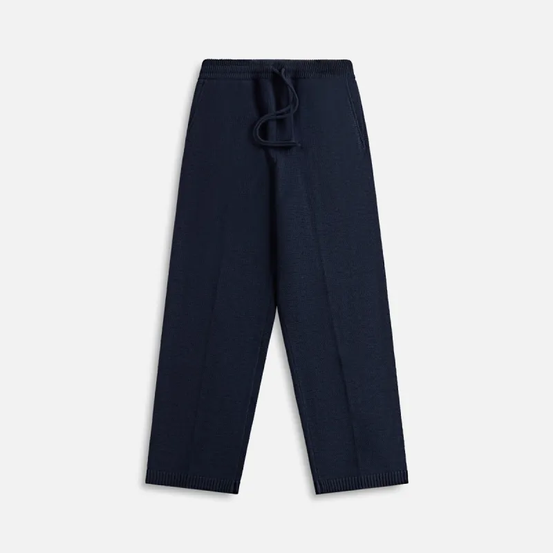 Craig Green Tape Knit Trouser - Navy sold by Kith