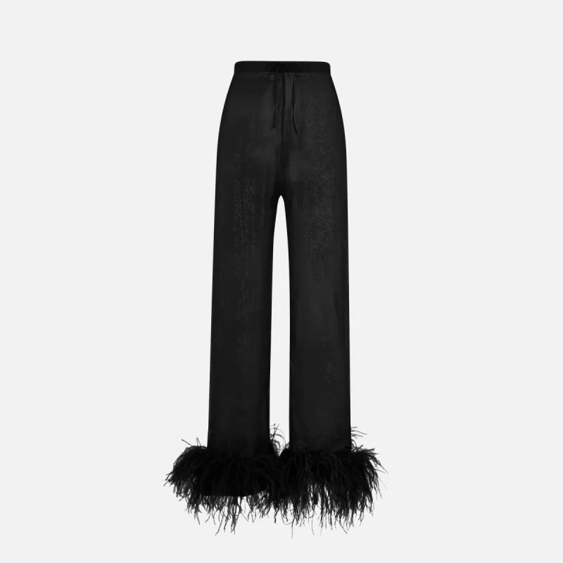 Oseree Plumage Pants - Black sold by Kith