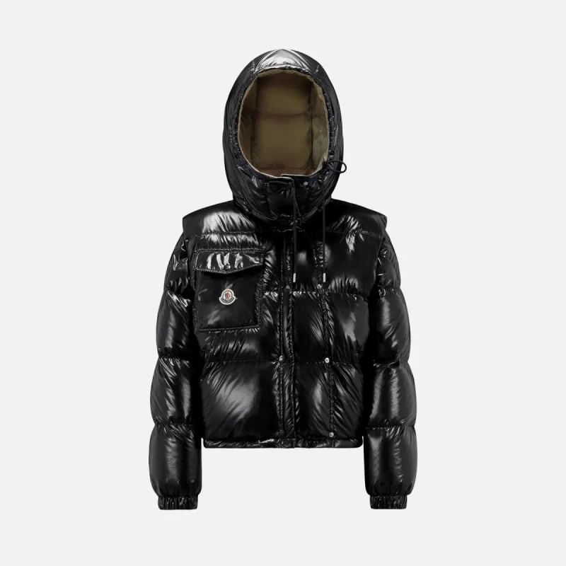 Moncler Karakorum Tech Jersey Jacket - Black sold by Kith