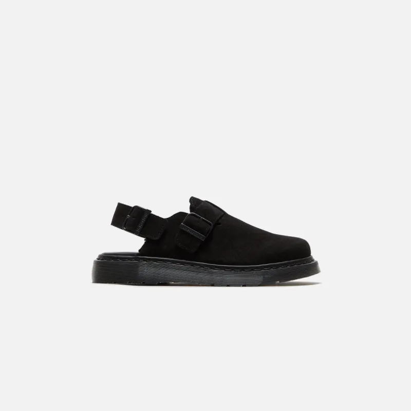 Dr. Martens Jorge - Repello Calf Suede / Black sold by Kith