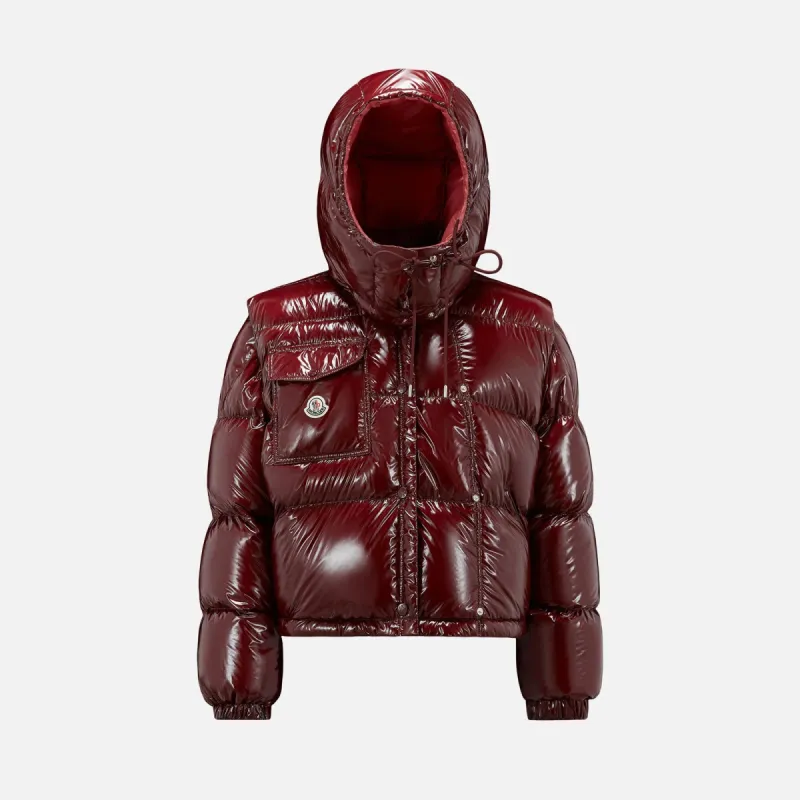 Moncler Karakorum Ripstop Jacket - Burgundy sold by Kith