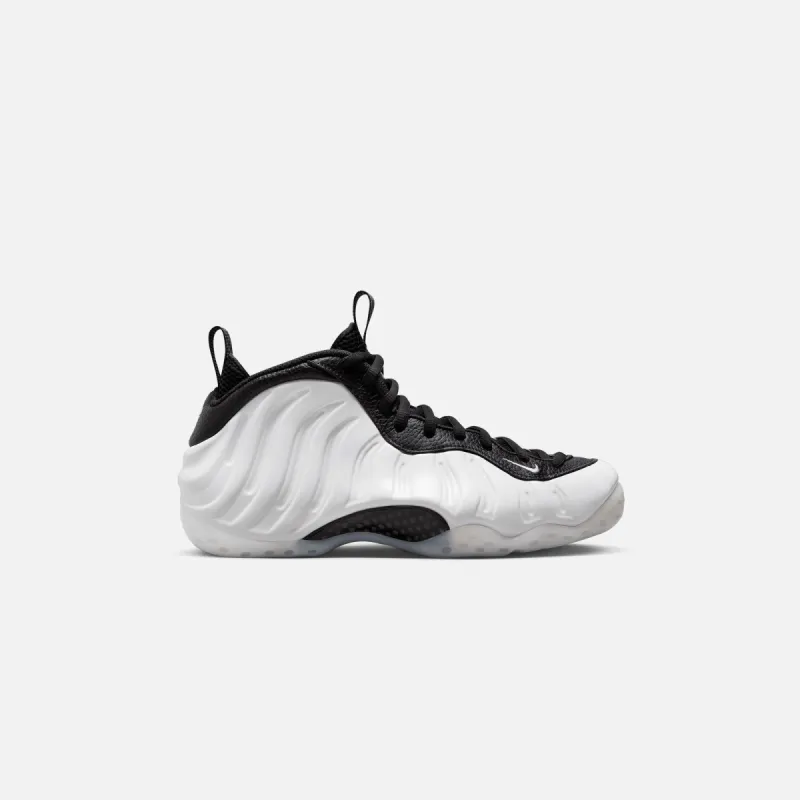 Nike Air Foamposite One - White / Metallic Silver / Black sold by Kith