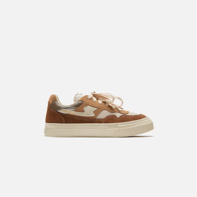 Stepney Workers Club Pearl S-Strike Suede - Mix Bark sold by Kith