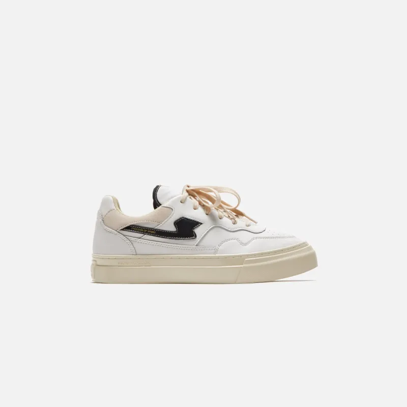Stepney Workers Club Pearl Pearl S-Strike Leather - White / Black sold by Kith