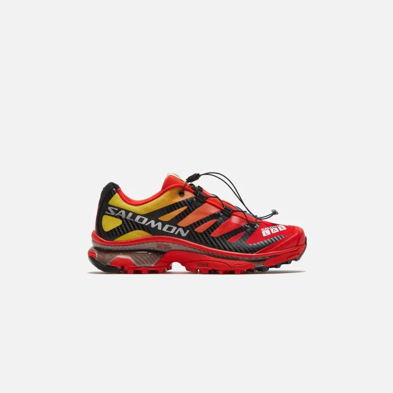 Salomon XT-4 OG - Fiery Red / Black / Empire Yellow sold by Kith