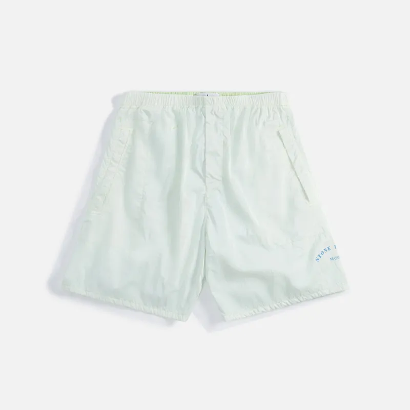 Stone Island Marina Bermuda Shorts - Green sold by Kith