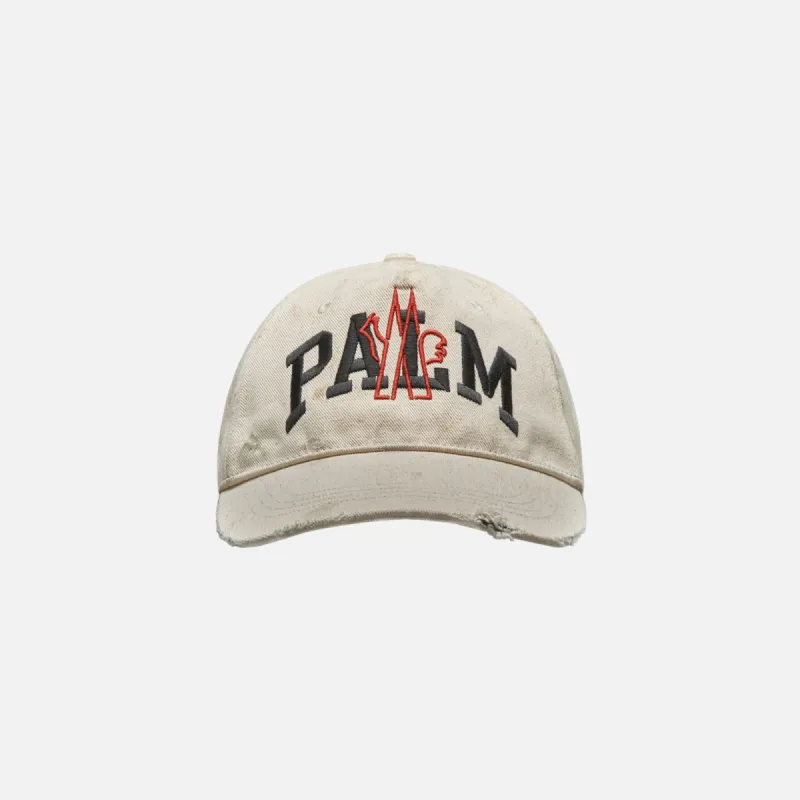 Moncler x Palm Angels Baseball Cap - Natural made by Moncler