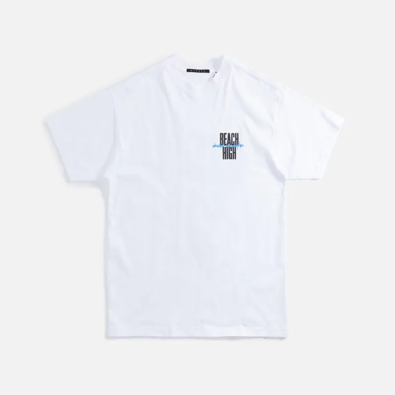 Stampd Beach High Tee - White sold by Kith