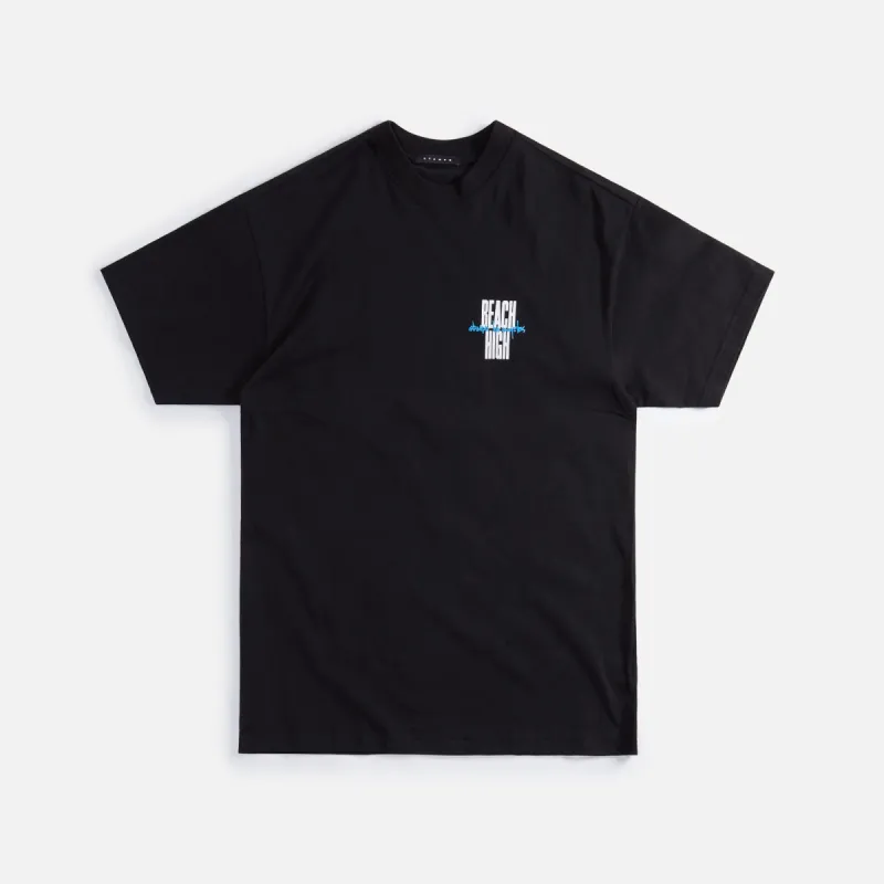 Stampd Beach High Tee - Black sold by Kith