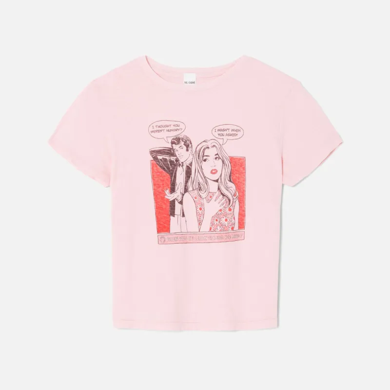 ReDone Classic Tee Mindreader - Pink sold by Kith