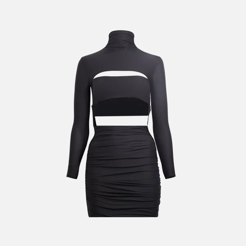 MISBHV Elena Mini Dress - Black sold by Kith