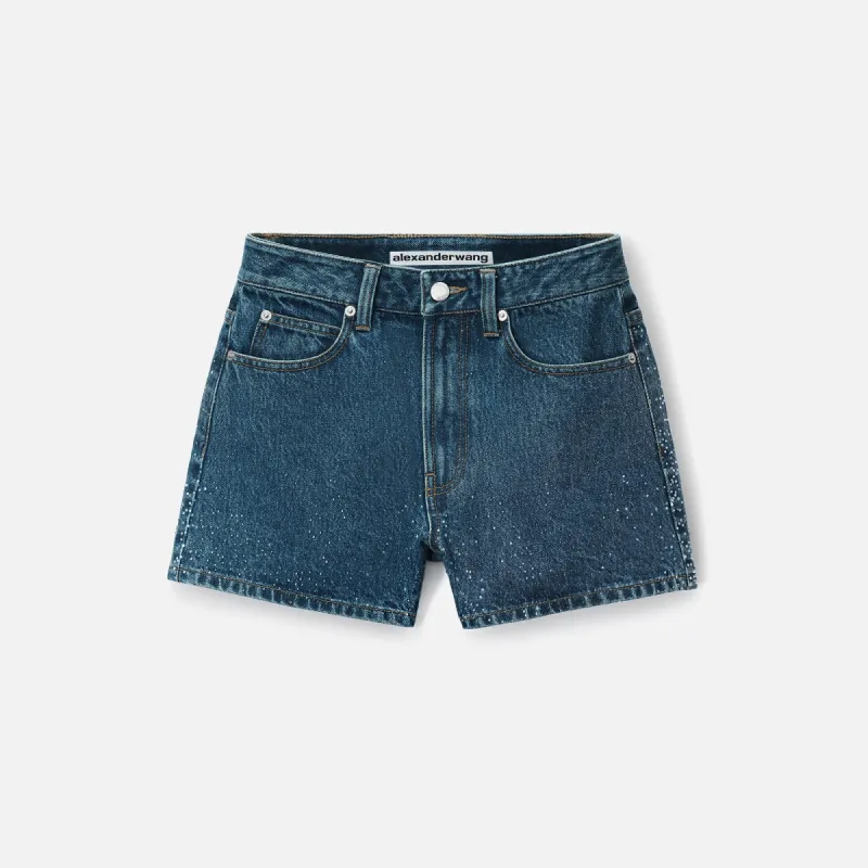 Alexander Wang Shorty High Rise Short - Deep sold by Kith