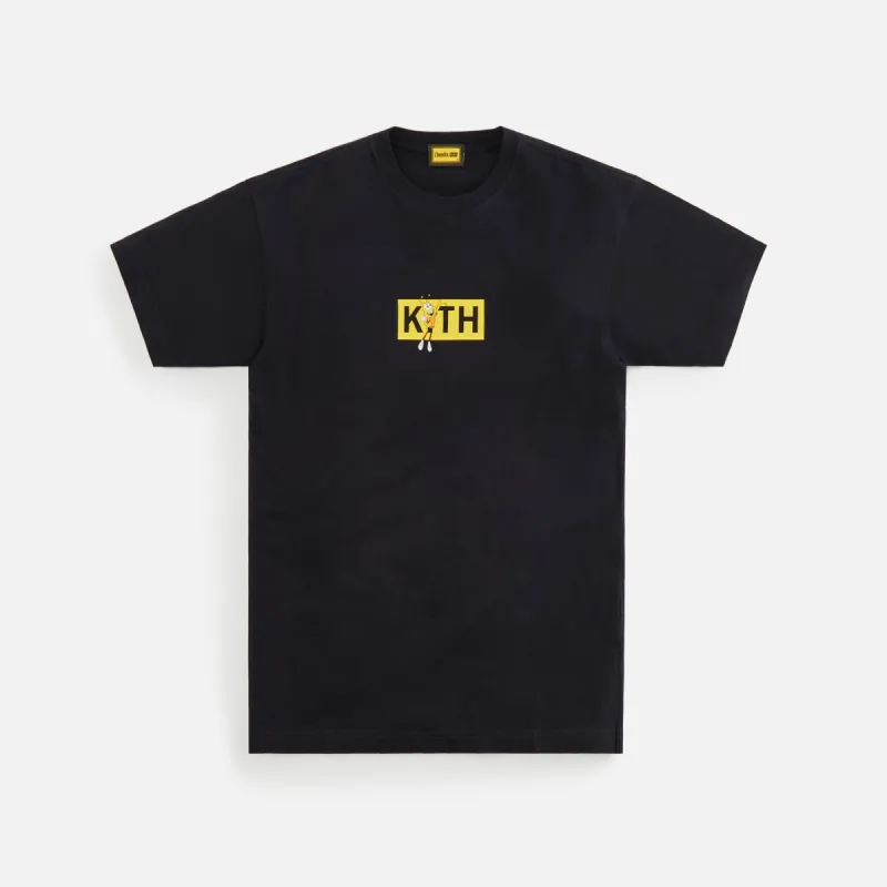 Kith Treats for Cheerios Buzz Bee Classic Logo Tee - Black sold by Kith