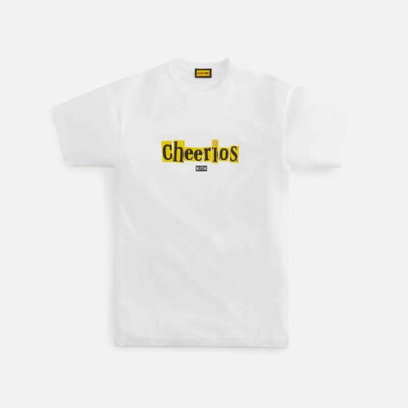 Kith Treats for Cheerios Archive Logo Tee - White sold by Kith