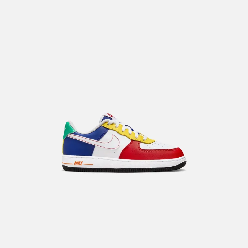 Nike PS Air Force 1 Low Lv8 - University Red / White / Deep Royal sold by Kith