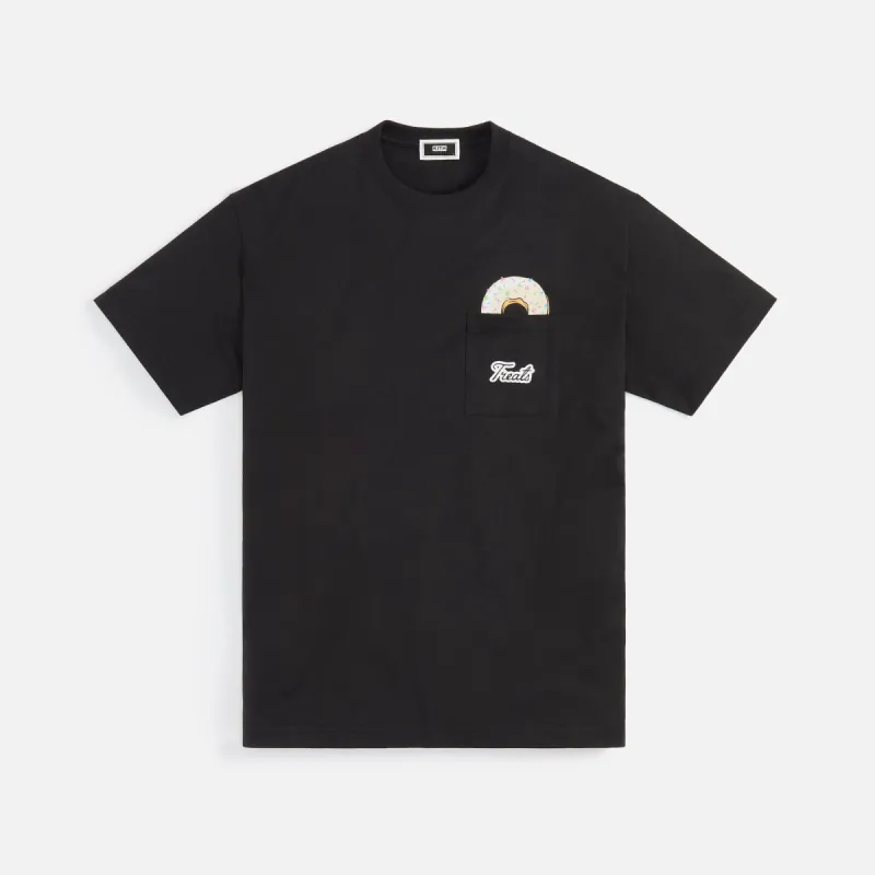 Kith Treats Doughnut Special Tee - Black sold by Kith