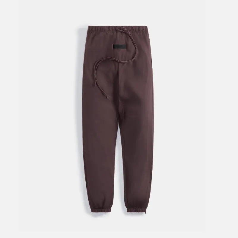 Essentials Woven Nylon Track Pant - Plum sold by Kith