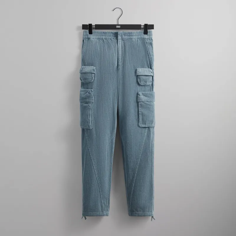 Kith Cord Chauncey Cargo Pant - Light Indigo PH sold by Kith
