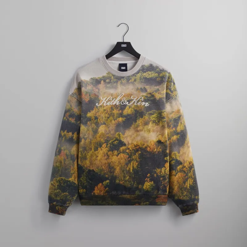 Kith Foliage Nelson Crewneck - Laurel PH sold by Kith