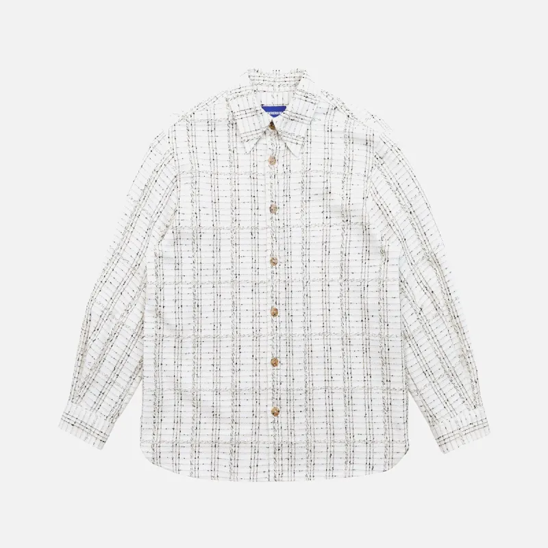 Ader Error Shirt Jacket - Check sold by Kith