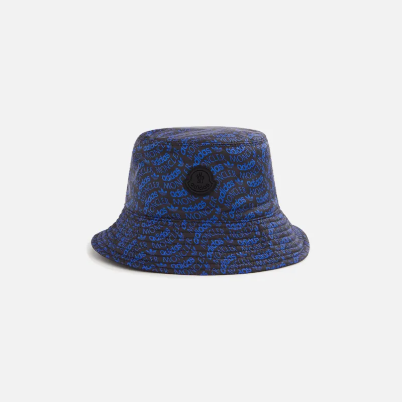 Moncler x adidas Originals Bucket Hat - Dark Blue sold by Kith