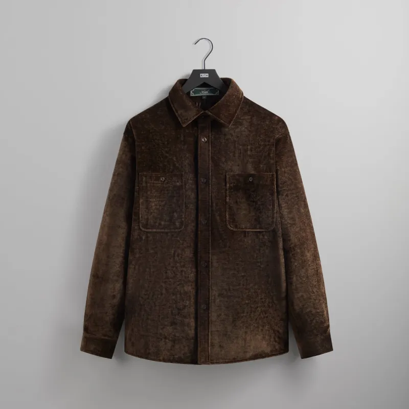 Kith Chenille Apollo Shirt - Kindling PH sold by Kith