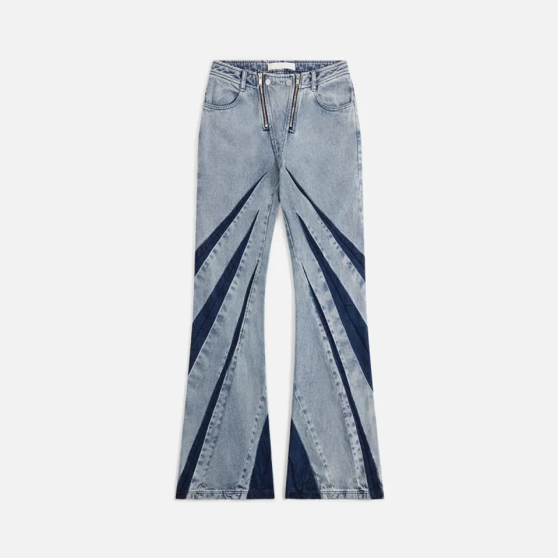 Dion Lee Darted Denim Pant - Indigo sold by Kith