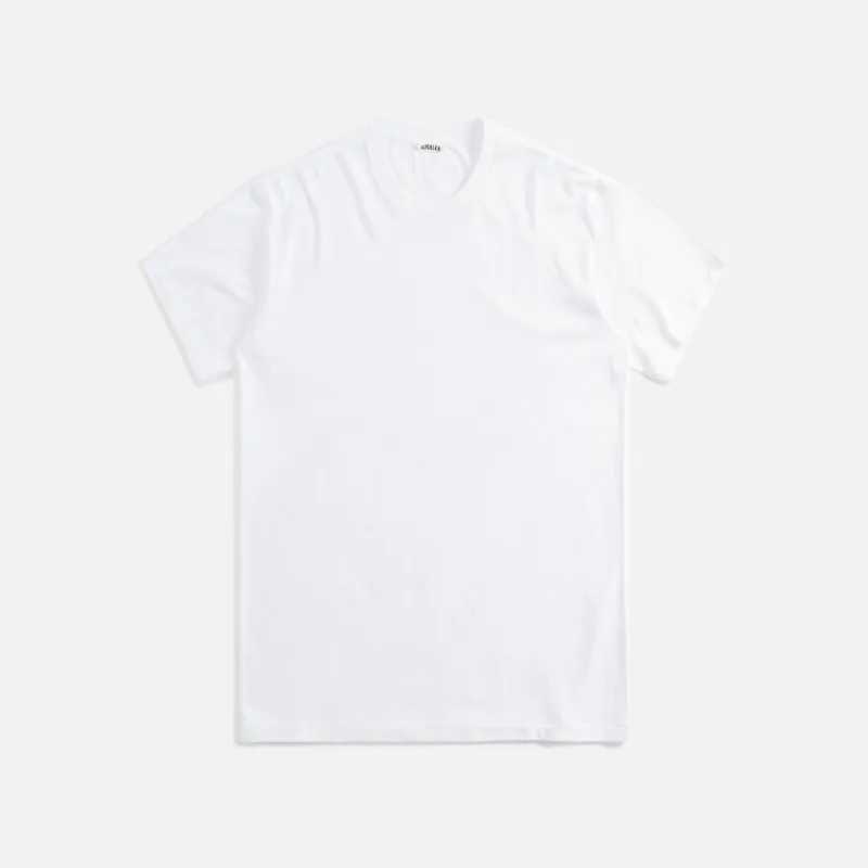 Auralee Seamless Crew Neck Tee - White sold by Kith