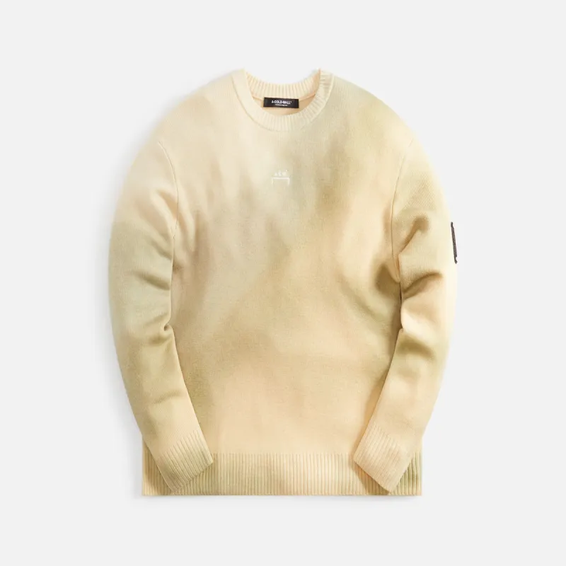 A-Cold-Wall* Gradient Knit Sweater - Bone sold by Kith