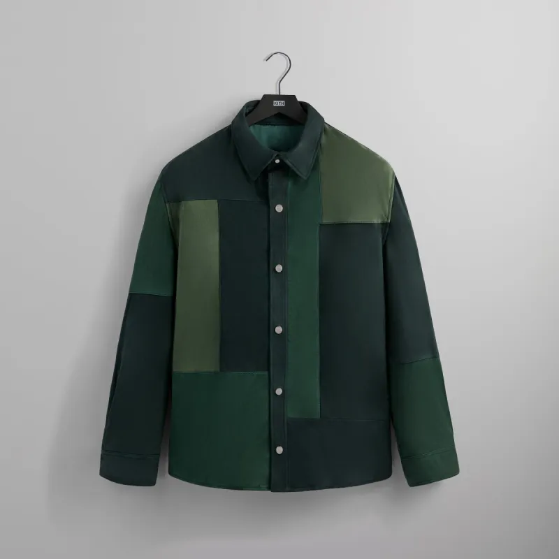 Kith Mixed Suede Apollo Shirt - Stadium PH sold by Kith