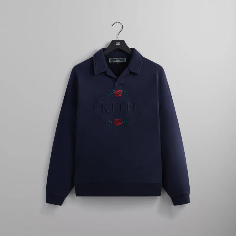 Kith Nelson Collared Pullover - Nocturnal PH sold by Kith