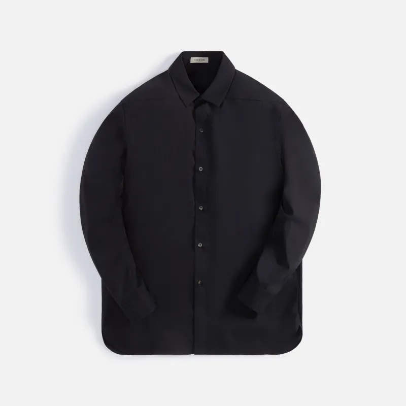 Fear of God Eternal Button Front Shirt - Black sold by Kith