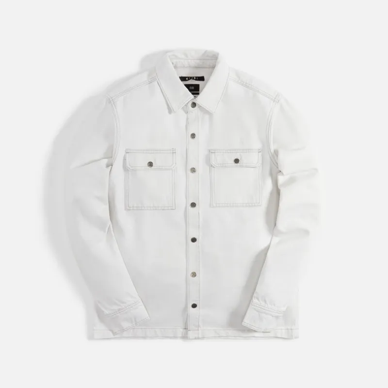 Ksubi Scorpio Long Sleeve Shirt - White sold by Kith