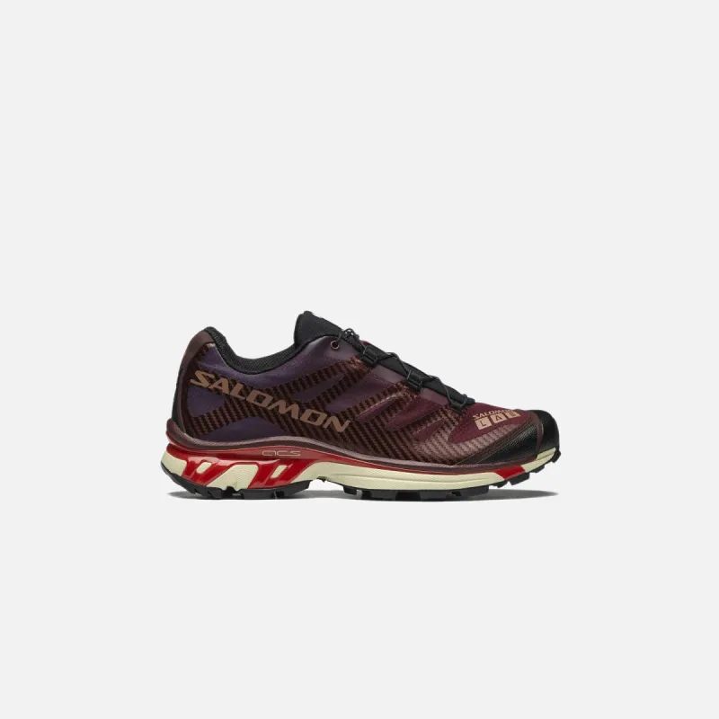 Salomon XT-4 - Bitter Chocolate / Mocha Mousse / Fiery Red sold by Kith