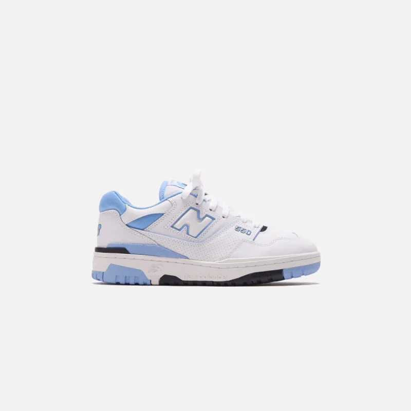 New Balance 550 - White / Team Carolina sold by Kith