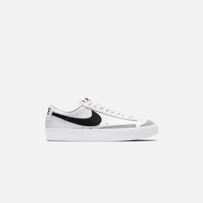 Nike GS Blazer Mid 77 - White / Black / Team Orange sold by Kith