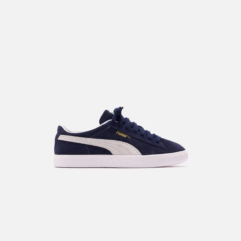 Puma Suede - Vintage Peacoat sold by Kith