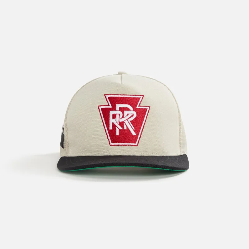 Rhude Triple R Trucker Cap - Stone Grey / Black sold by Kith
