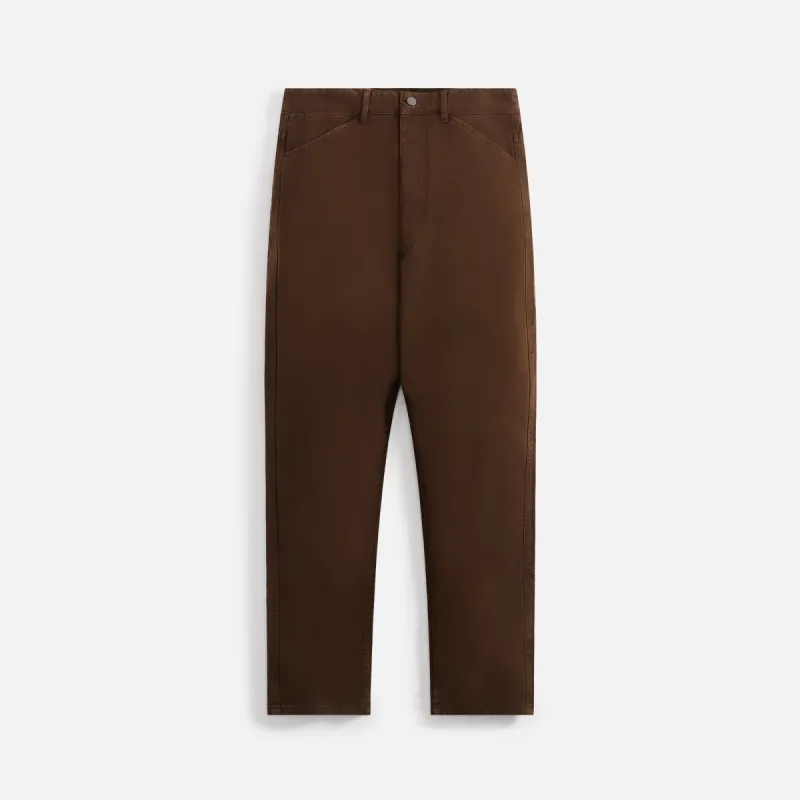 Lemaire Curved 5 Pocket Pant - Espresso sold by Kith