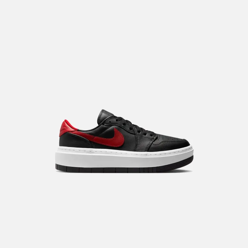 Nike WMNS Air Jordan 1 Elevate Low - Black / Gym Red / White sold by Kith