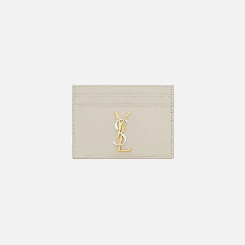 Kith Saint Laurent YSL (172Y) Mono Card Holder with Silver