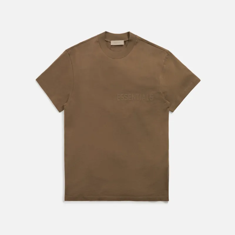 Essentials Tee - Wood sold by Kith