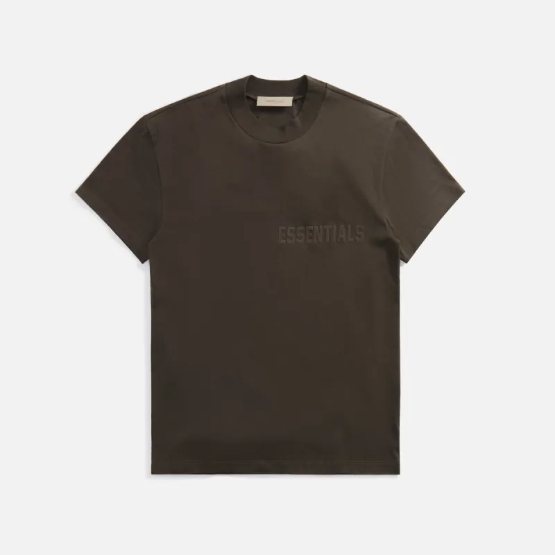 Essentials Tee - Off-Black sold by Kith