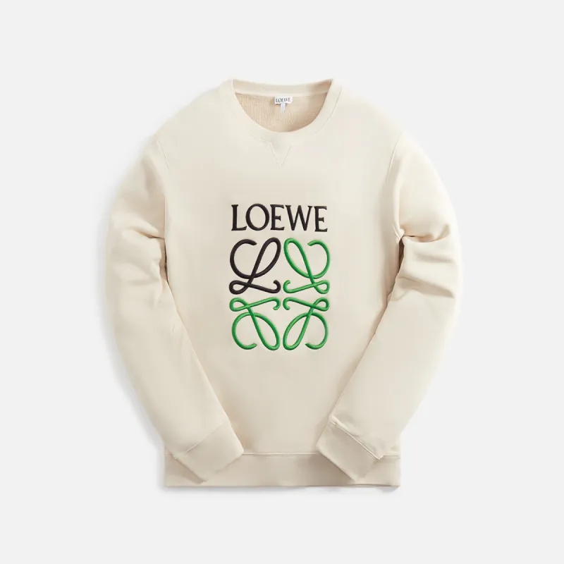 Loewe Anagram Sweatshirt - Creta Beige made by Loewe