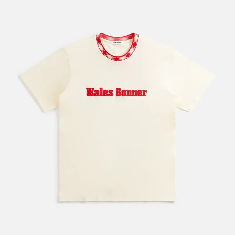 Wales Bonner Original Tee - Ivory sold by Kith