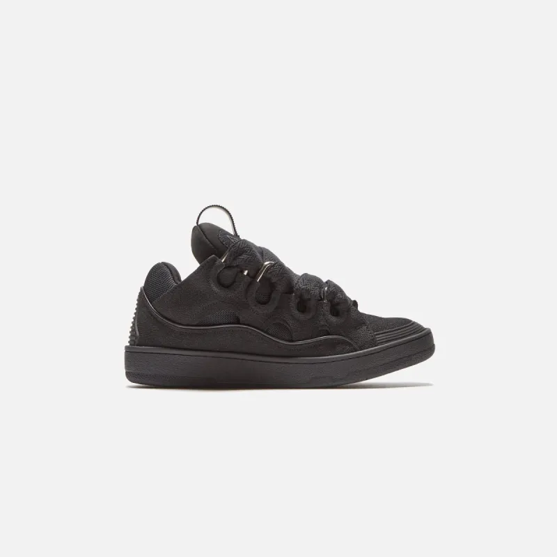 Lanvin Curb Sneakers - Black Grip sold by Kith