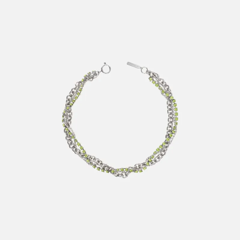 Justine Clenquet Colin Choker - Palladium sold by Kith